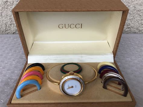 gucci bezel watch / vintage|Gucci watch 11 12.2 bezel.